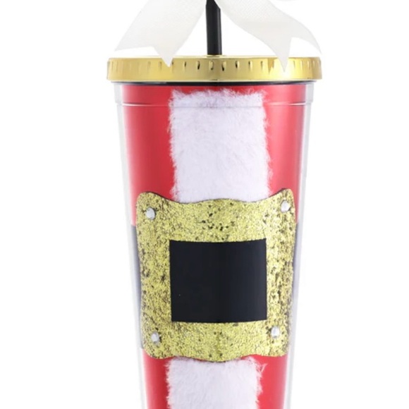 Santa’s Buckle Design 25oz Plastic 8” Tumbler - Picture 9 of 12
